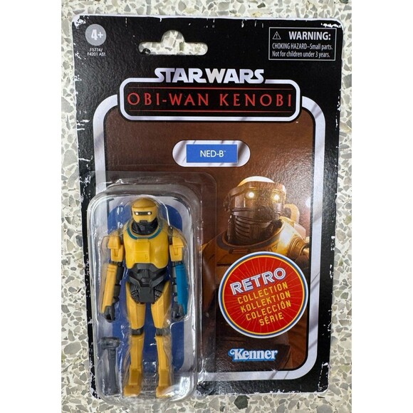 HASBRO STAR WARS RETRO COLLECTION OBI-WAN KENOBI NED-B OLSTY - Picture 1 of 1